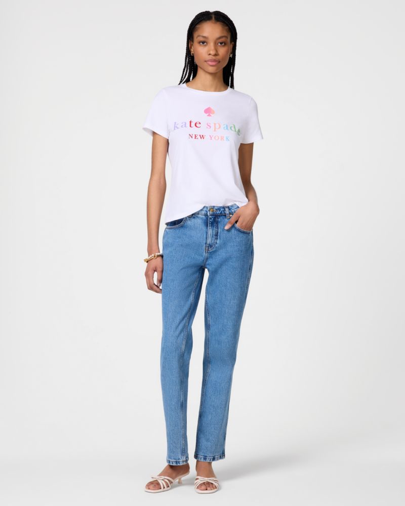 Kate Spade Ombre Rainbow Collection T-Shirt