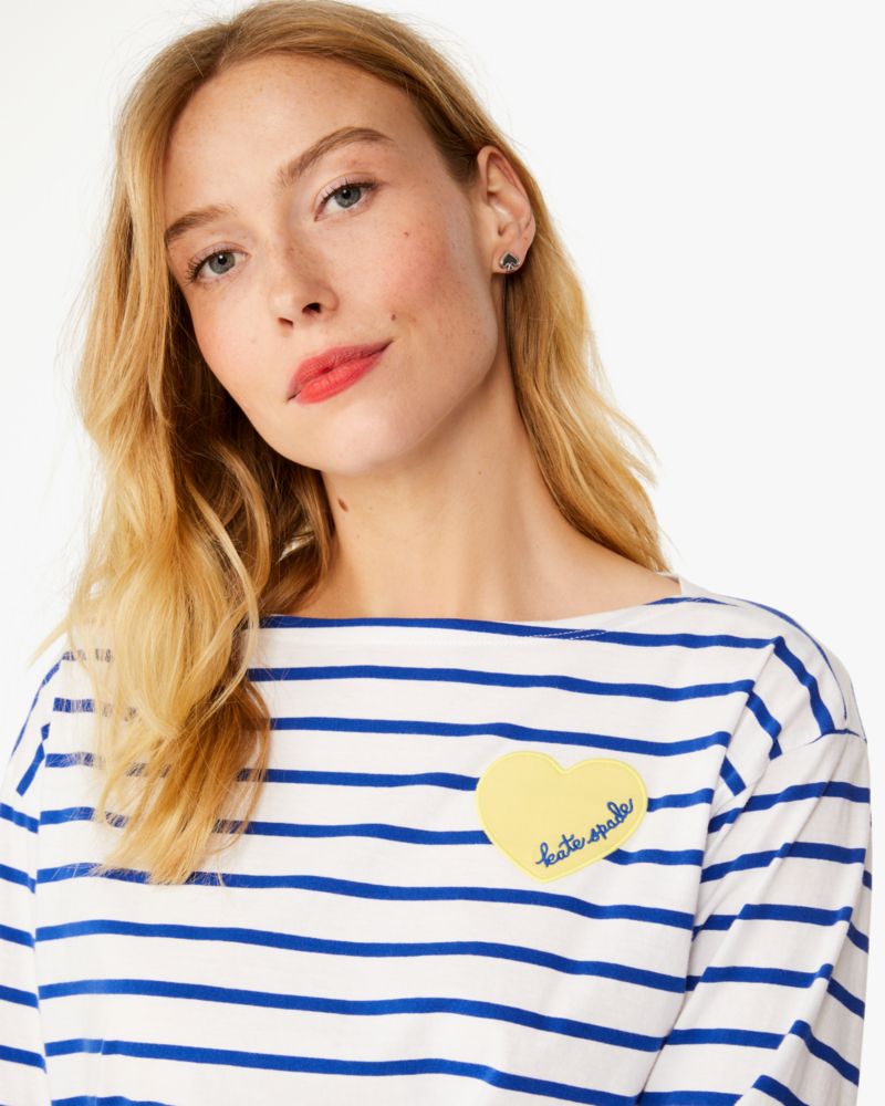 Kate Spade Harbor T-Shirt, Gestreift