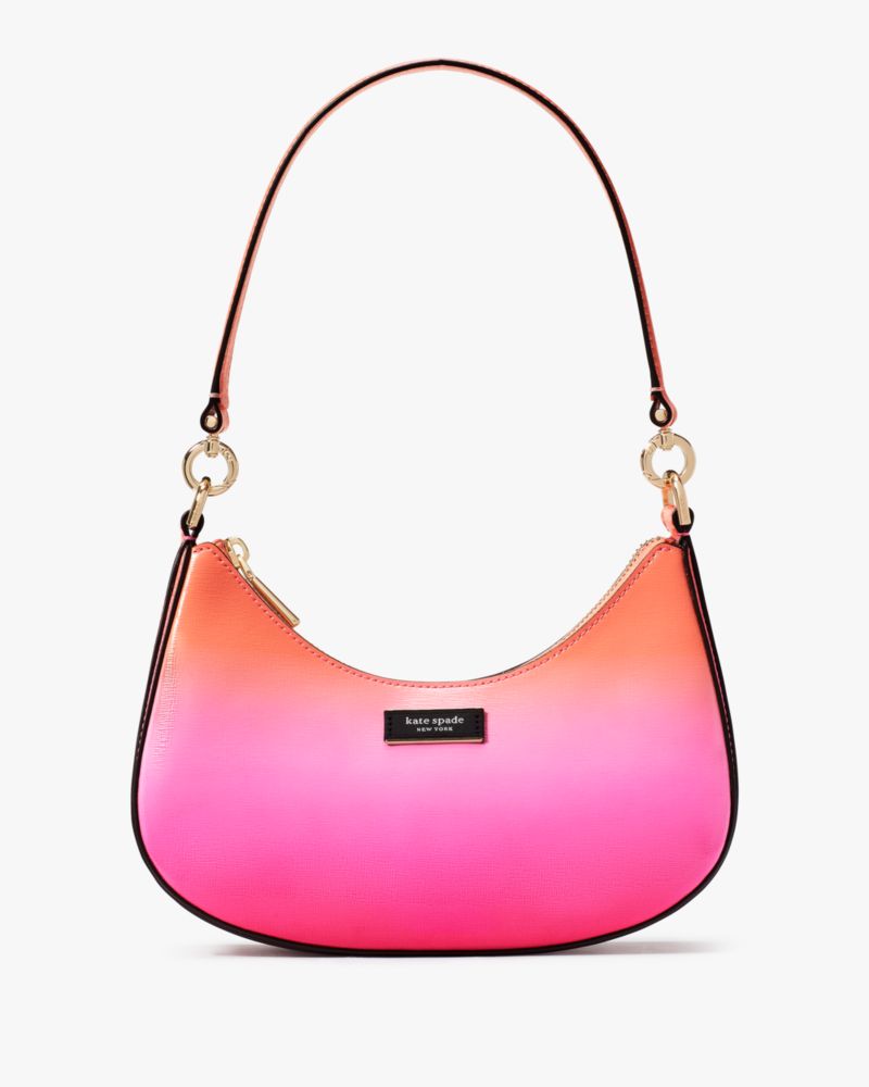 Shop Kate Spade Sam Icon Ombre Small Convertible Crossbody In Melon Ball