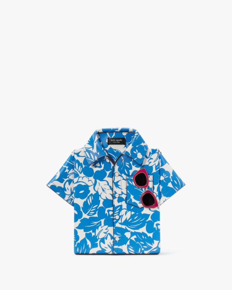 Shop Kate Spade Playa Printed 3d Shirt Crossbody In Summer Night