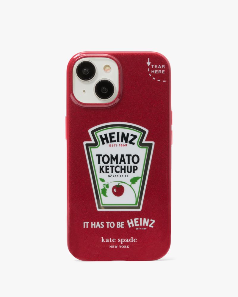 Heinz X Kate Spade New York Glitter iPhone 15 Case