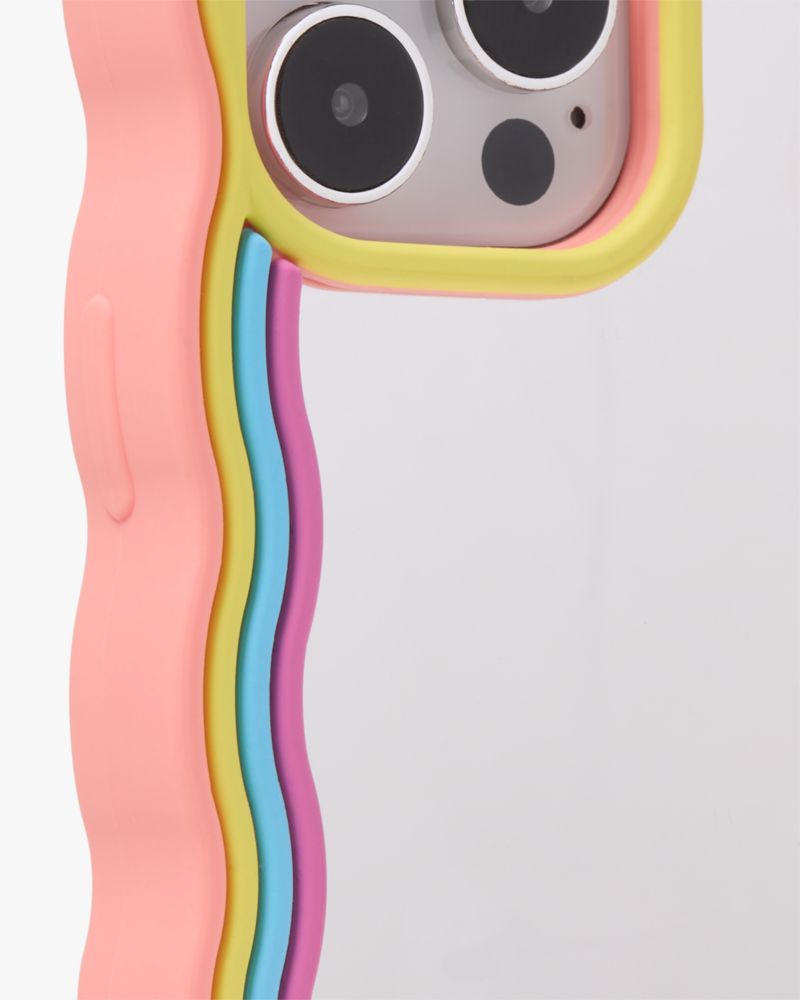 Kate Spade Rainbow Mirrored Iphone 15 Case In Multi