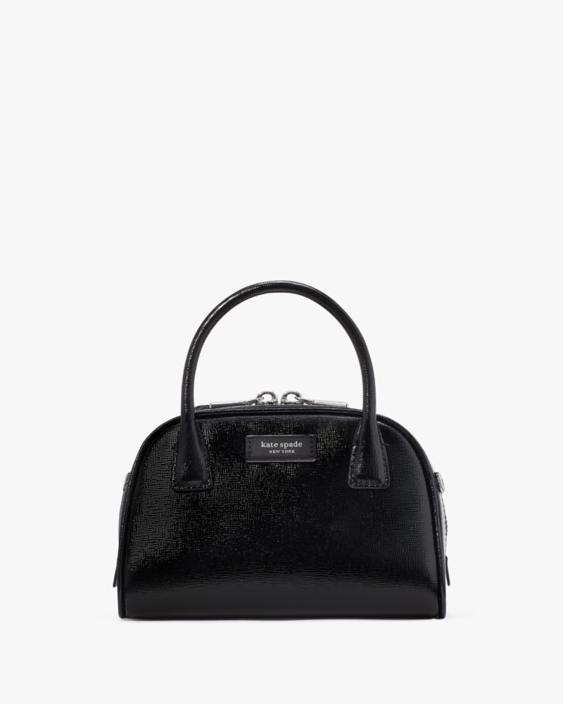 Kate Spade Sam Icon Mini Duffle Bag In Black