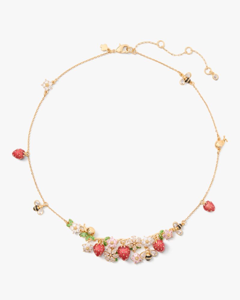 Strawberry Fields Charm Bracelet | Kate Spade Outlet