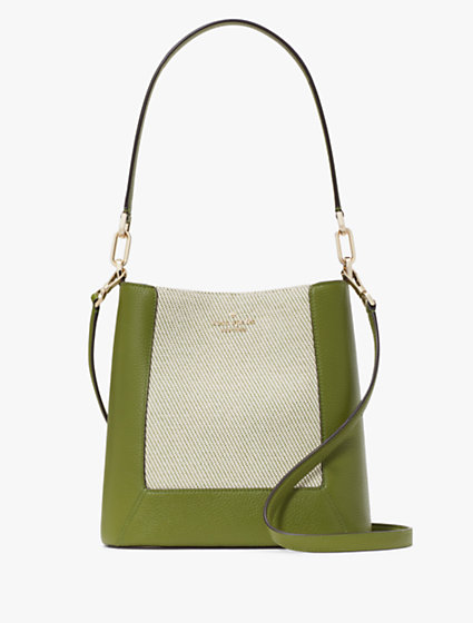 Lena Canvas Colorblock Double Compartment Crossbody | Kate Lena Canvas Colorblock Double Compartment Crossbody | Kate