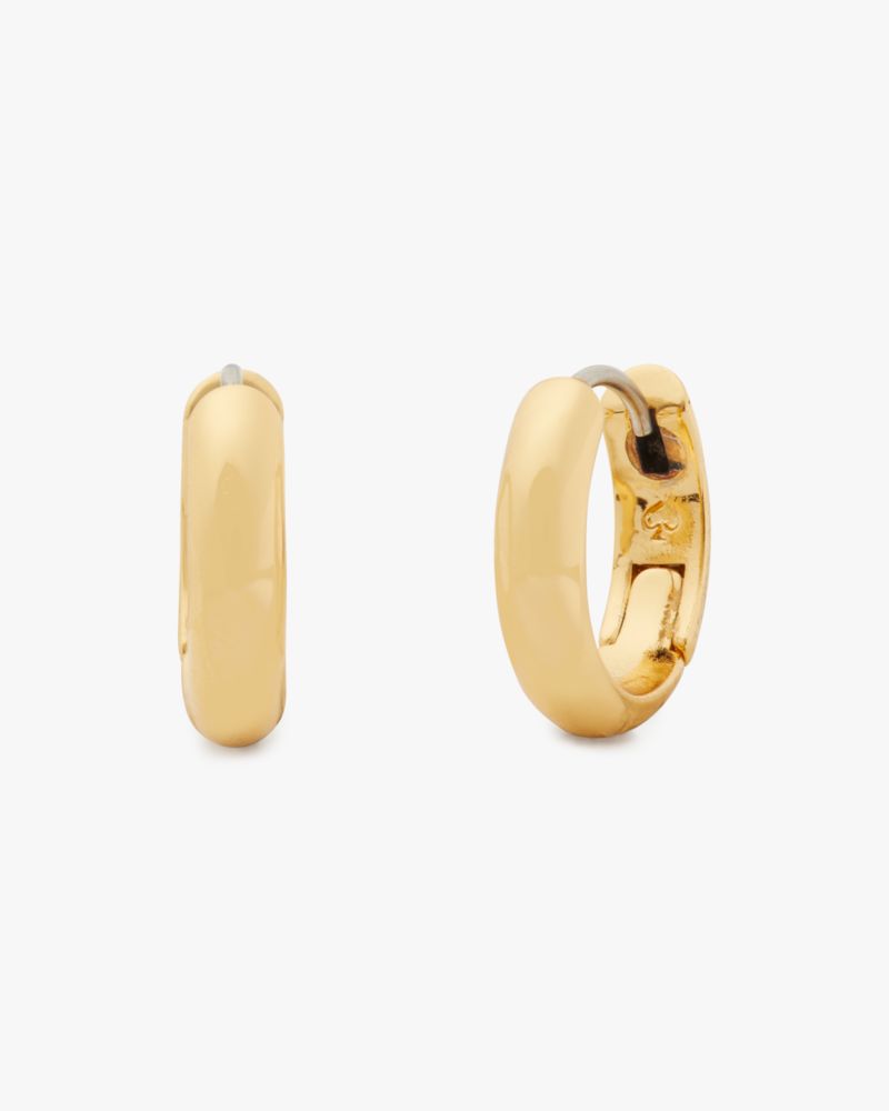 Kate Spade New York Brilliant Statements Metal Huggies