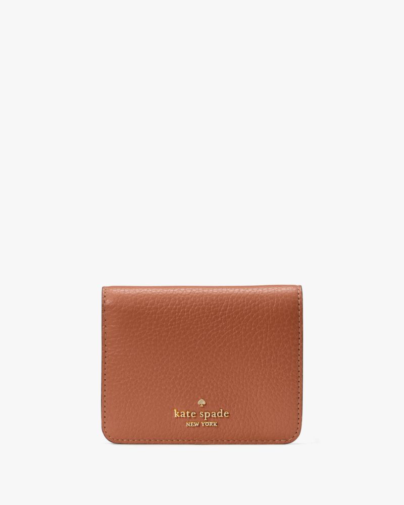 Kate deals Spade Orange Saffiano Leather Zip Wallet