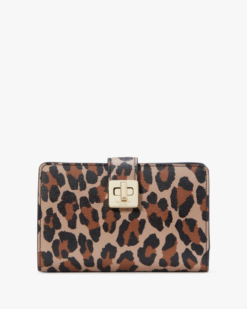 Kate spade cheetah print wallet outlet