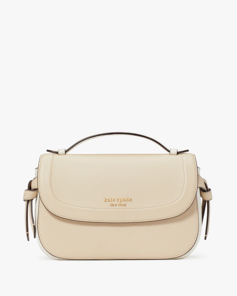 Shop Kate Spade Knott Colorblocked Top-handle Crossbody In Mountain Pass