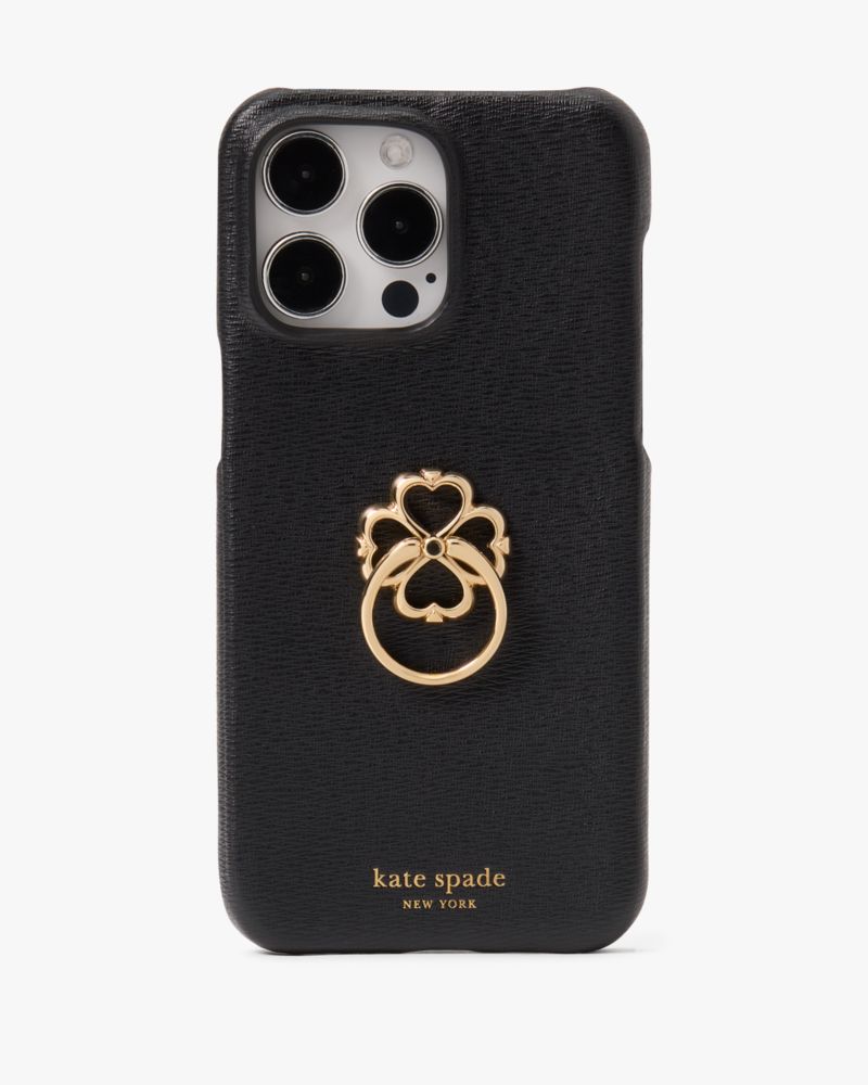 Morgan Spade Ring Stand iPhone 15 Pro Max Case