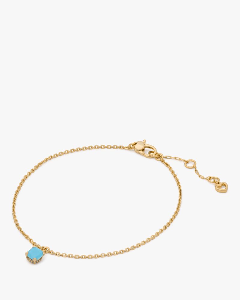 Kate Spade Little Luxuries Anklet In Turquoise