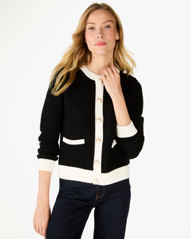 Kate Spade Lady Pulloverjacke In Blockfarben