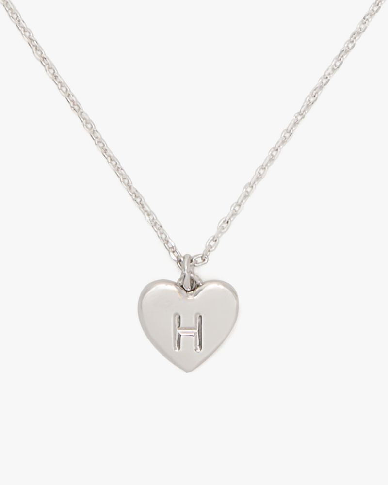 Initial Here H Pendant