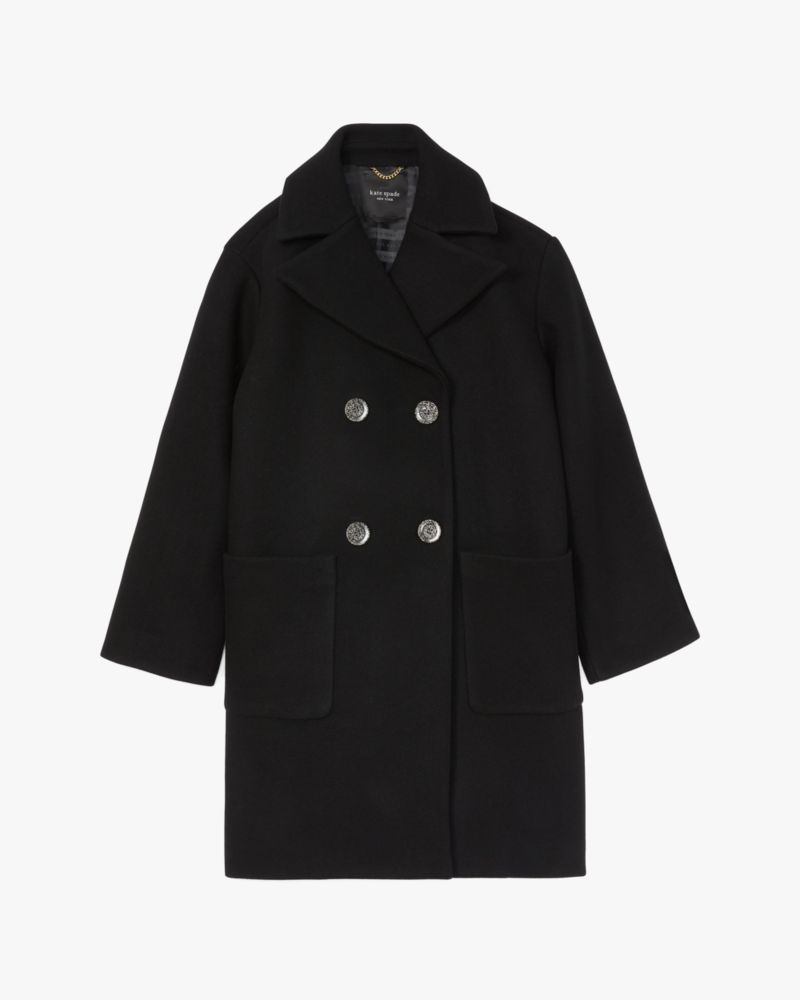 Double Breasted Wool Coat