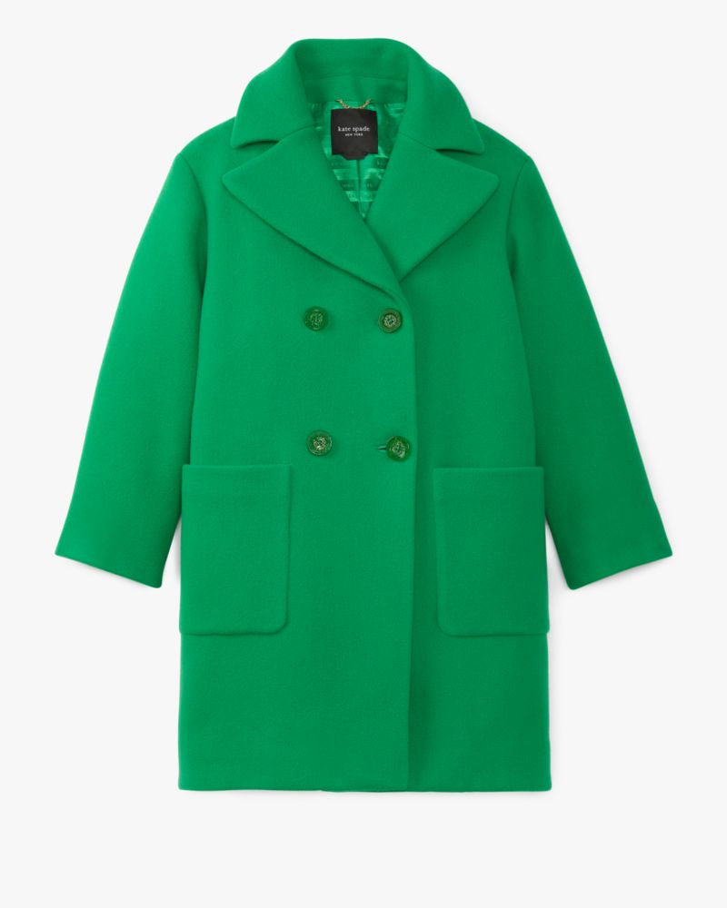 Kate spade double breasted peacoat best sale