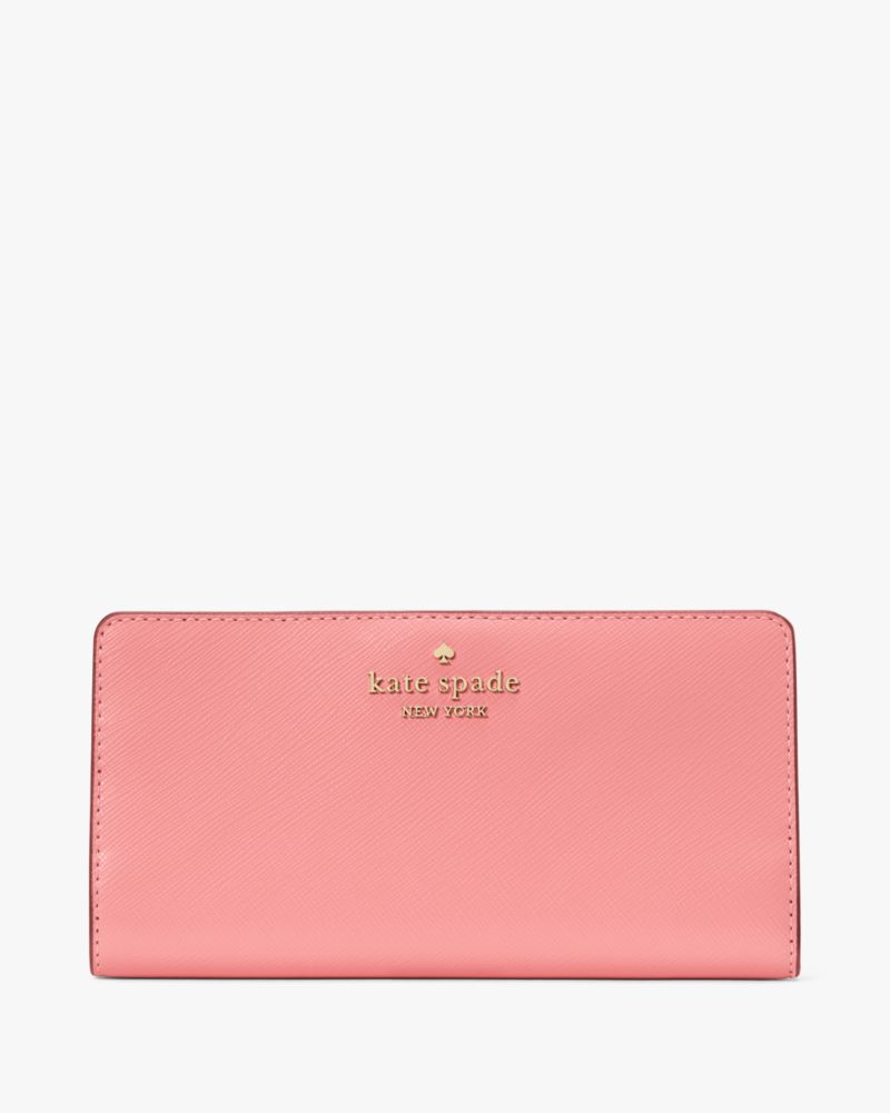 長財布 Kate Spade Madison Perforated Large Slim Bifold Wallet KK961 Boxed Madison Perforated Large Slim Bifold Wallet | Kate