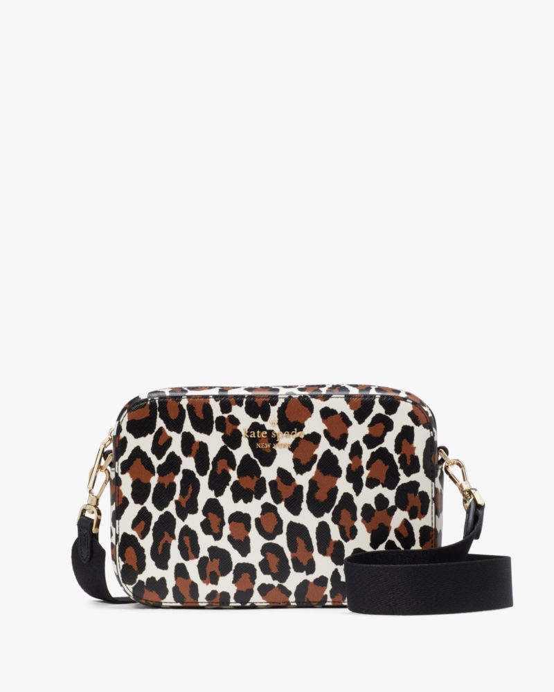 Madison Spotted Leopard Pochette | Kate Spade Outlet