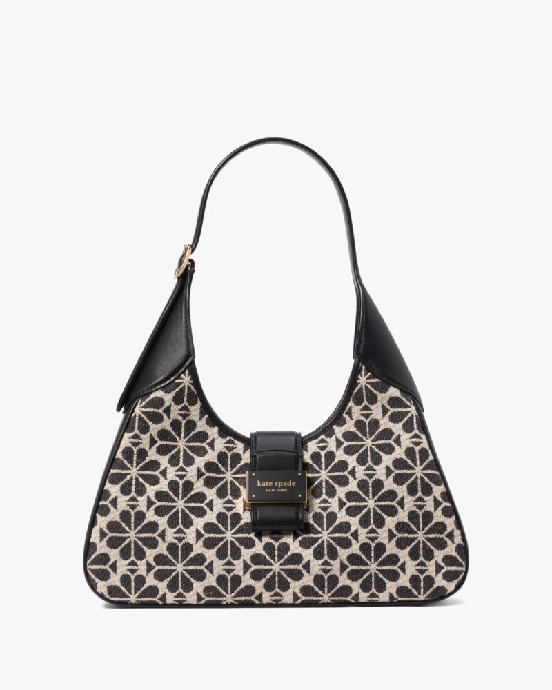 Spade Flower Jacquard Nouveau Small Shoulder Bag