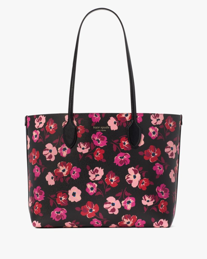 Bleecker Fall Poppies Large Tote