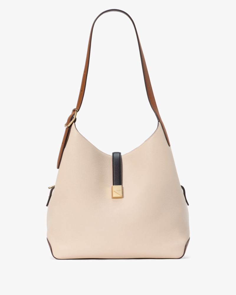 Deco Colorblocked Large Shoulder Bag