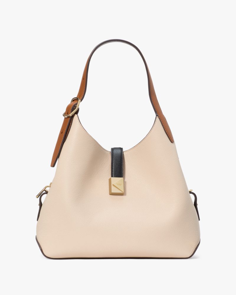 Deco Colorblocked Crossbody Tote