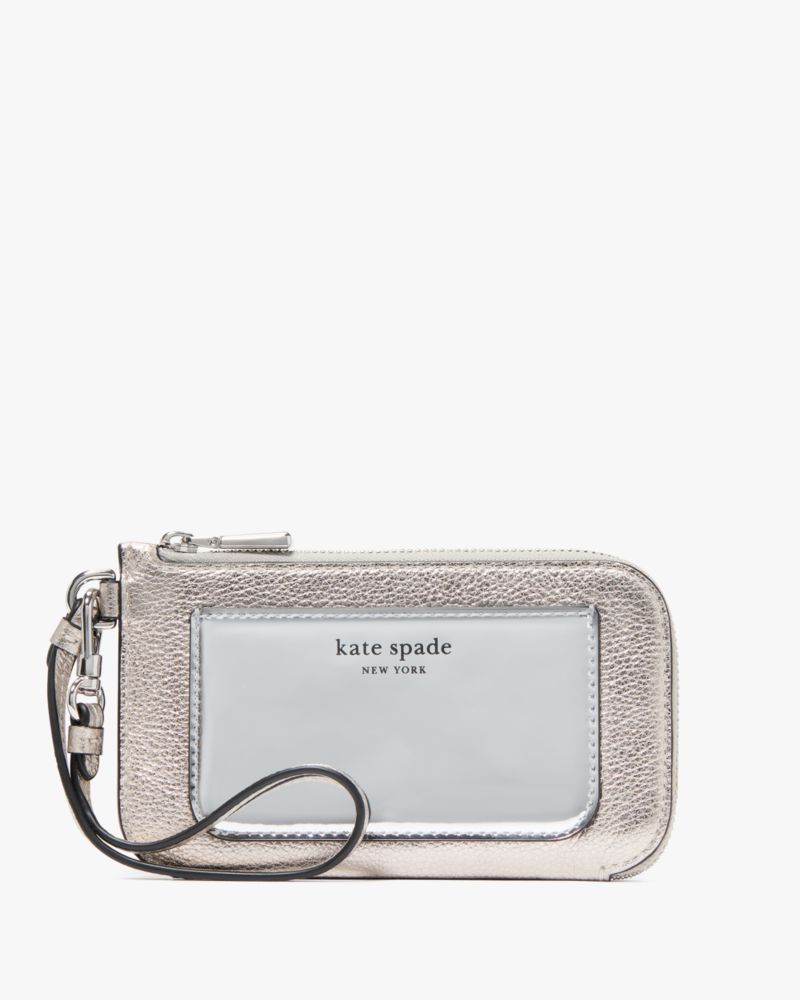 Ava Metallic Coin Card Case Wallet