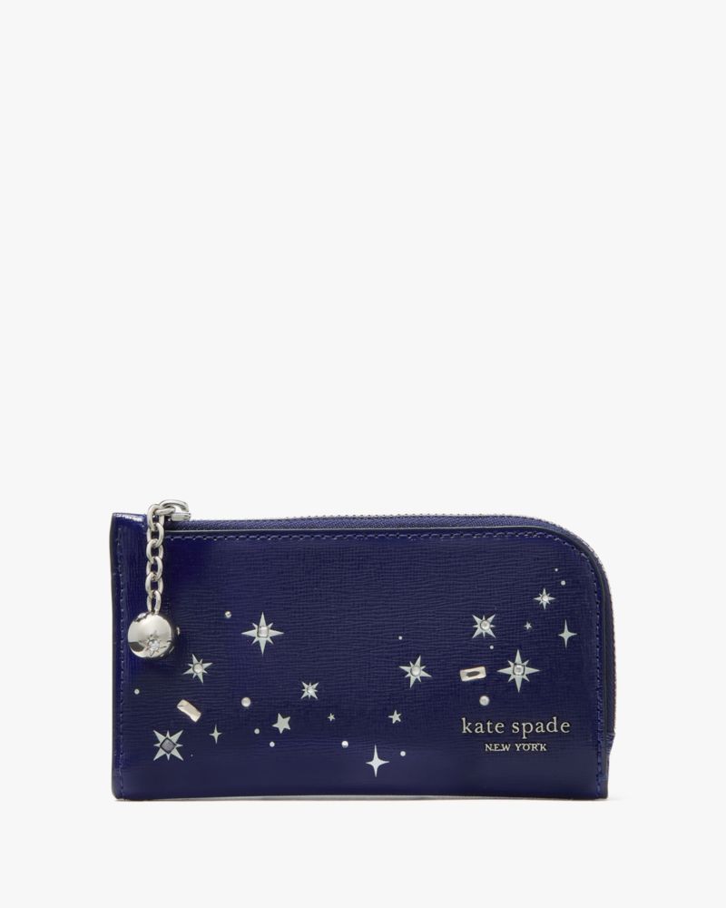 Devin Embellished Small Slim Bifold Wallet