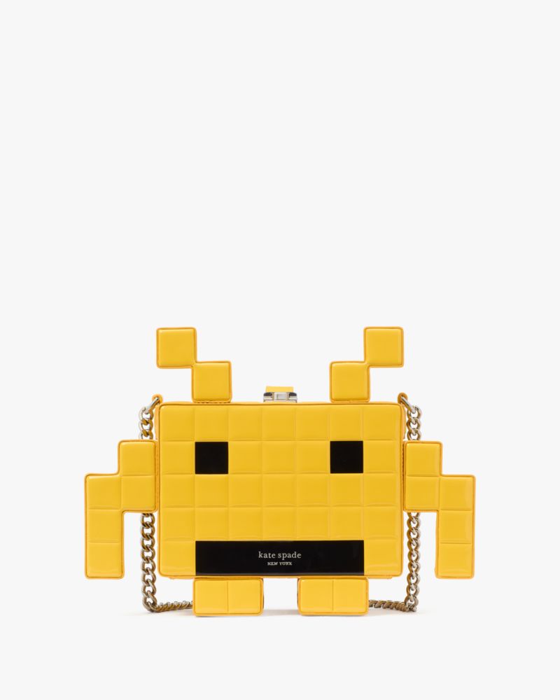 Space Invaders X Kate Spade New York Patent 3d Alien Crossbody