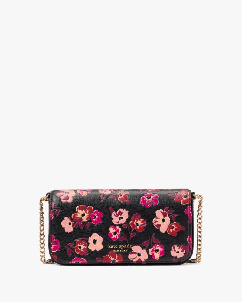 Devin Fall Poppies Flap Chain Wallet
