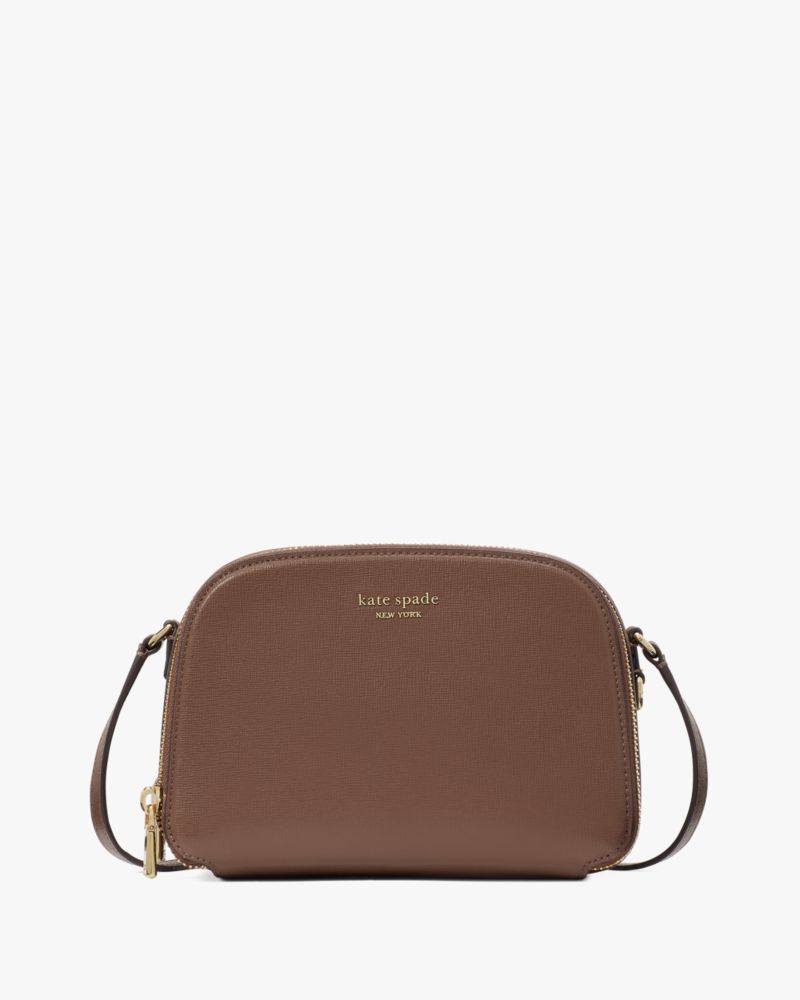 Devin Double Zip Dome Crossbody