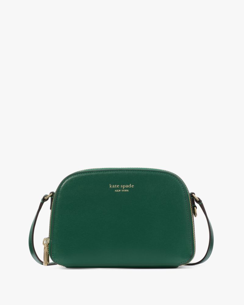 Devin Double Zip Dome Crossbody