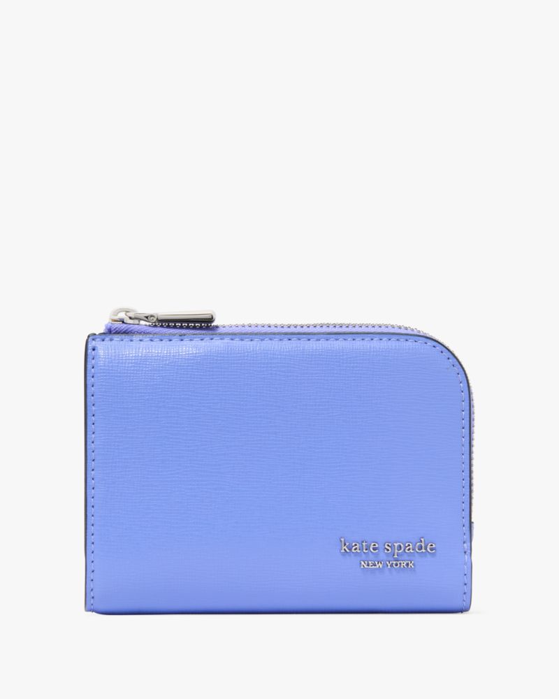 Kate Spade Devin Small Compact Wallet Dark Periwinkle