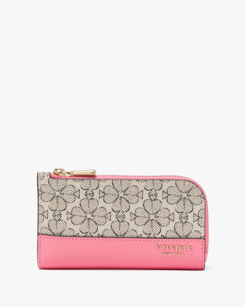 Spade Flower Small Slim Bifold Wallet