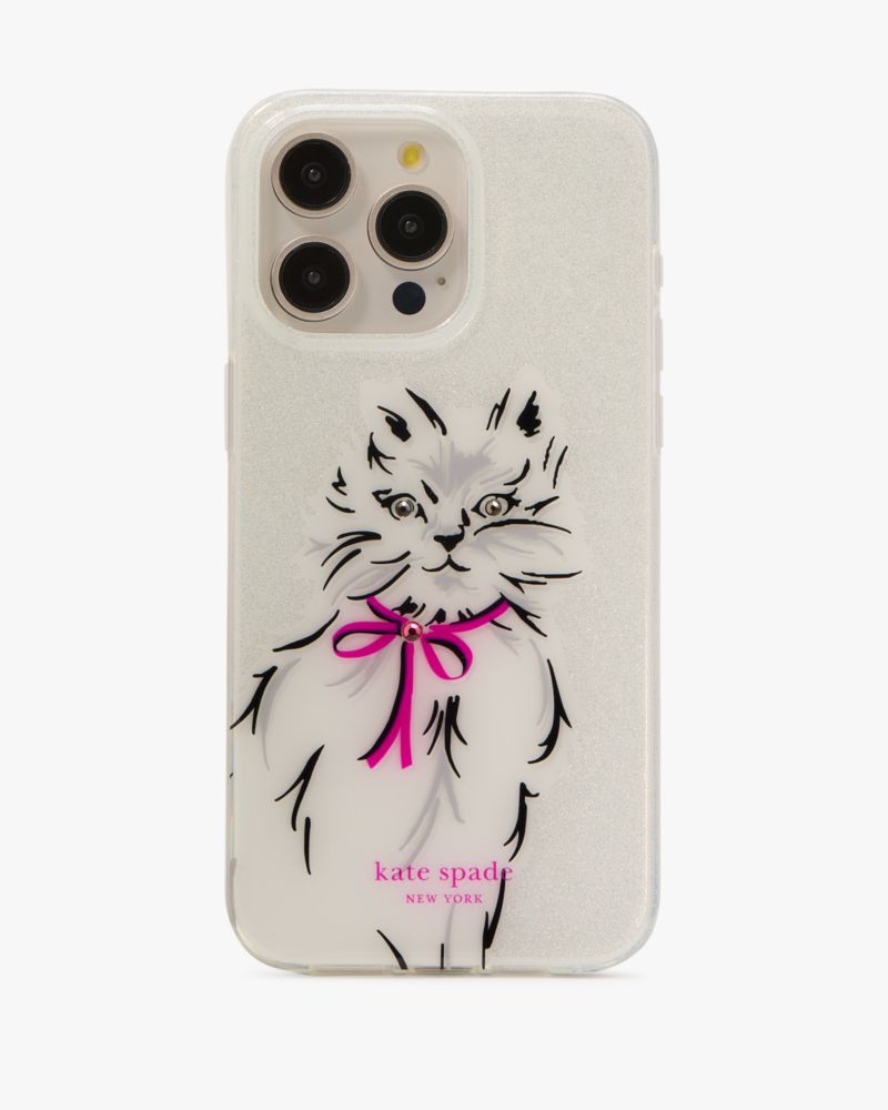 Whiskers I Phone 15 Pro Max Case | Kate Spade Outlet