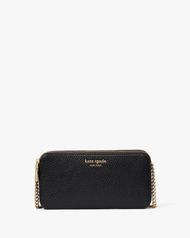 Kate spade double zip wallet sale