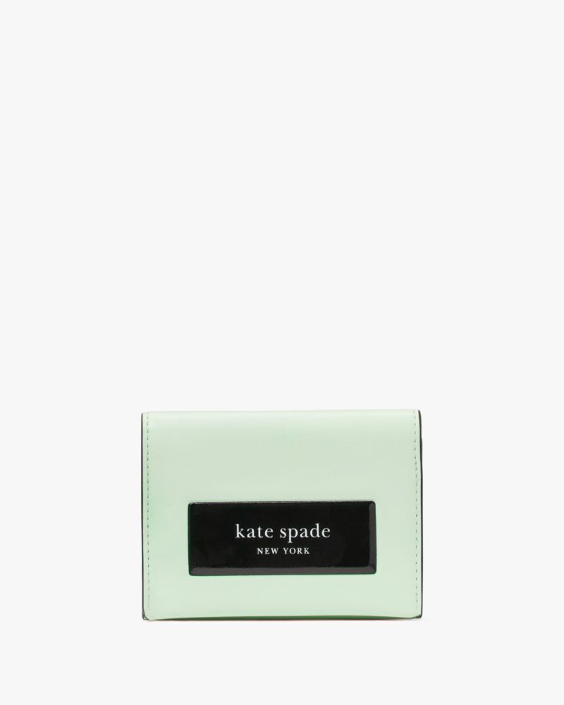 Kate Spade Label Card Case Trifold Wallet