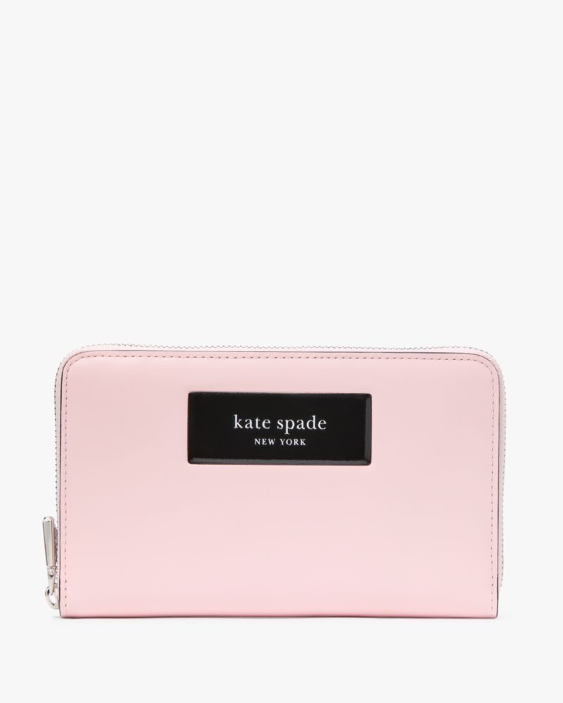 Label Medium Zip-around Wallet