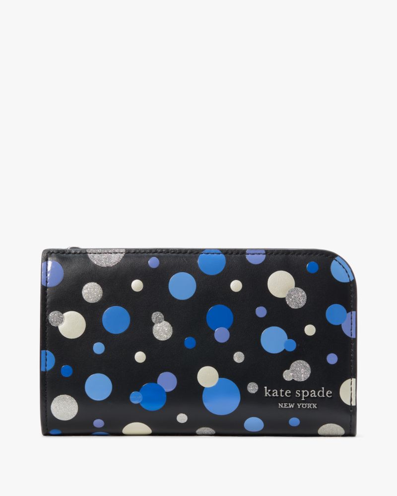Devin Space Dot Small Compact Wallet Kate Spade New York