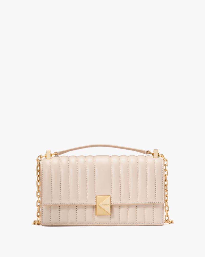 Deco Quilted Mini Flap Chain Crossbody