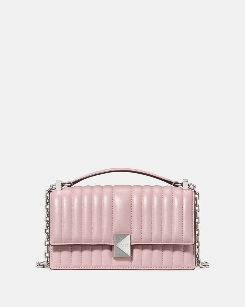 Kate Spade Deco Quilted Mini Crossbody Bag, Pink - Handbags & Purses