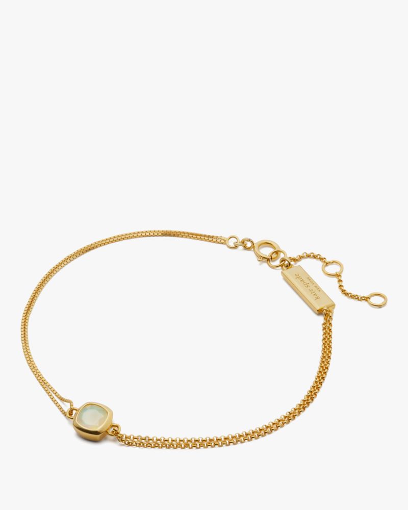 Kate Spade Fine Time To Shine Gem Bracelet In Opal