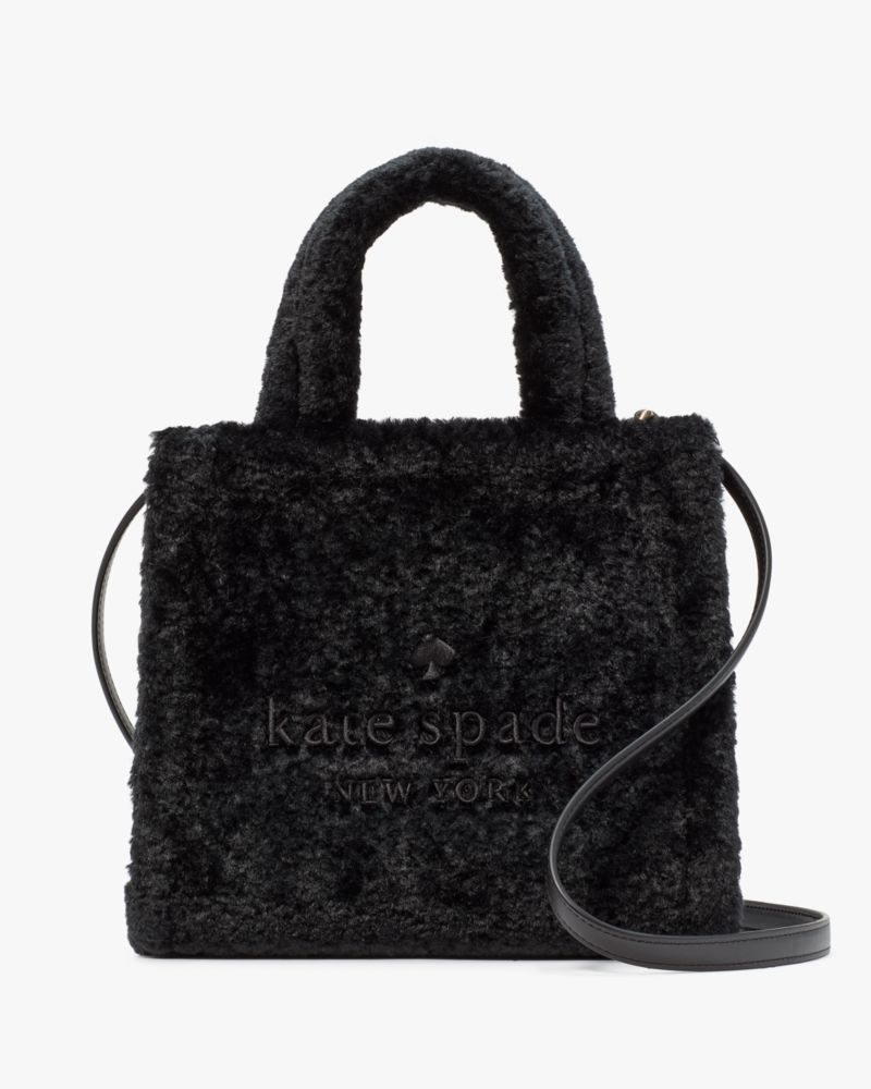 Ellie Faux Fur Small Tote