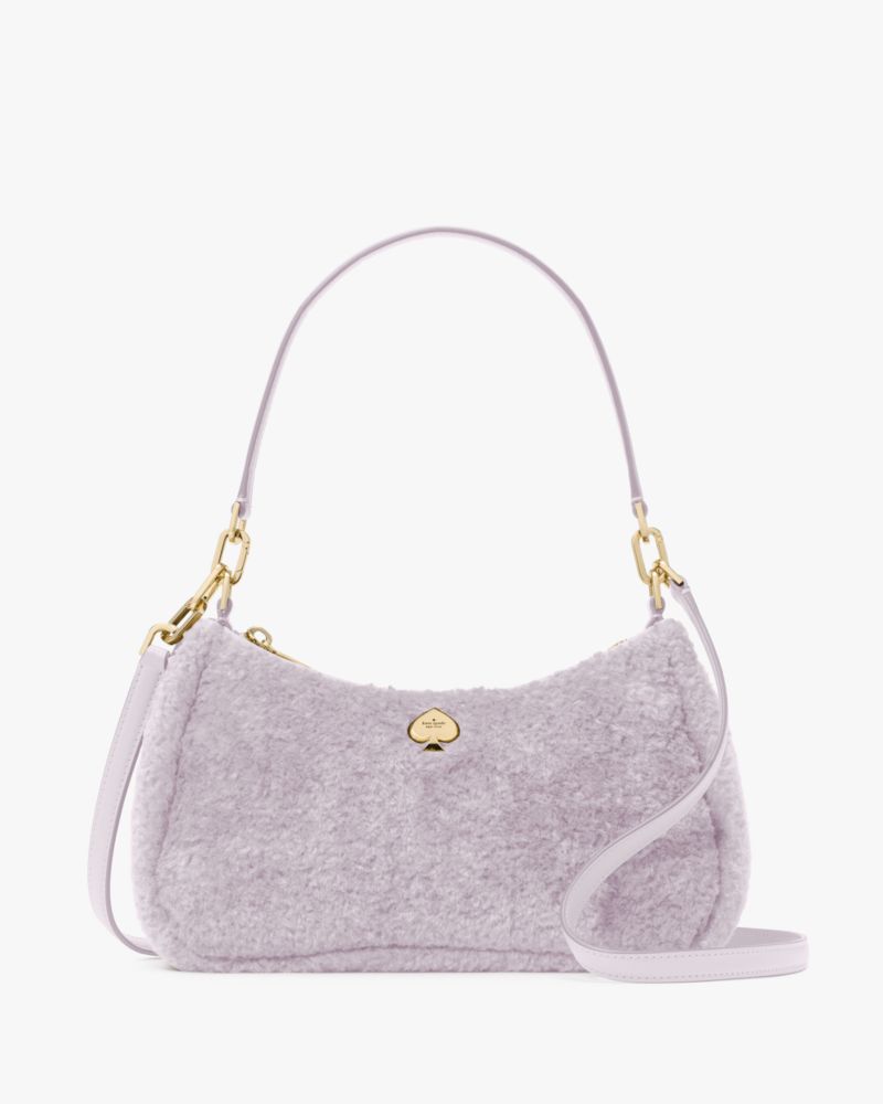 Kayla Faux Fur Small Convertible Shoulder Bag