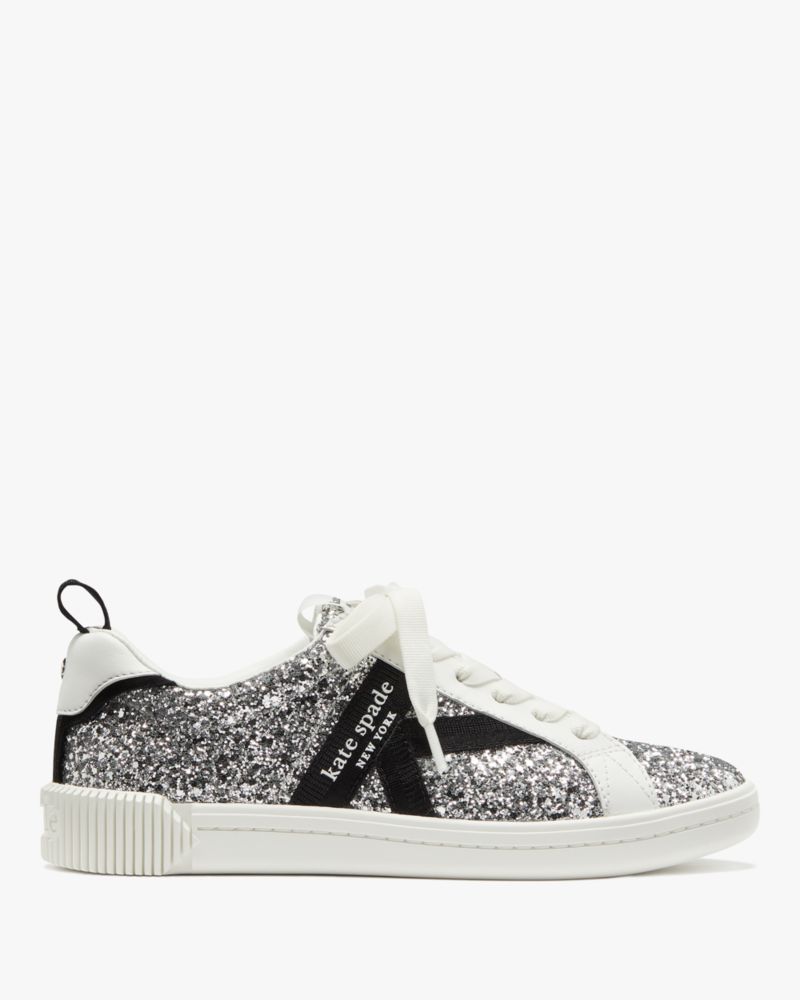 K As In Kate Glitter Court Sneakers