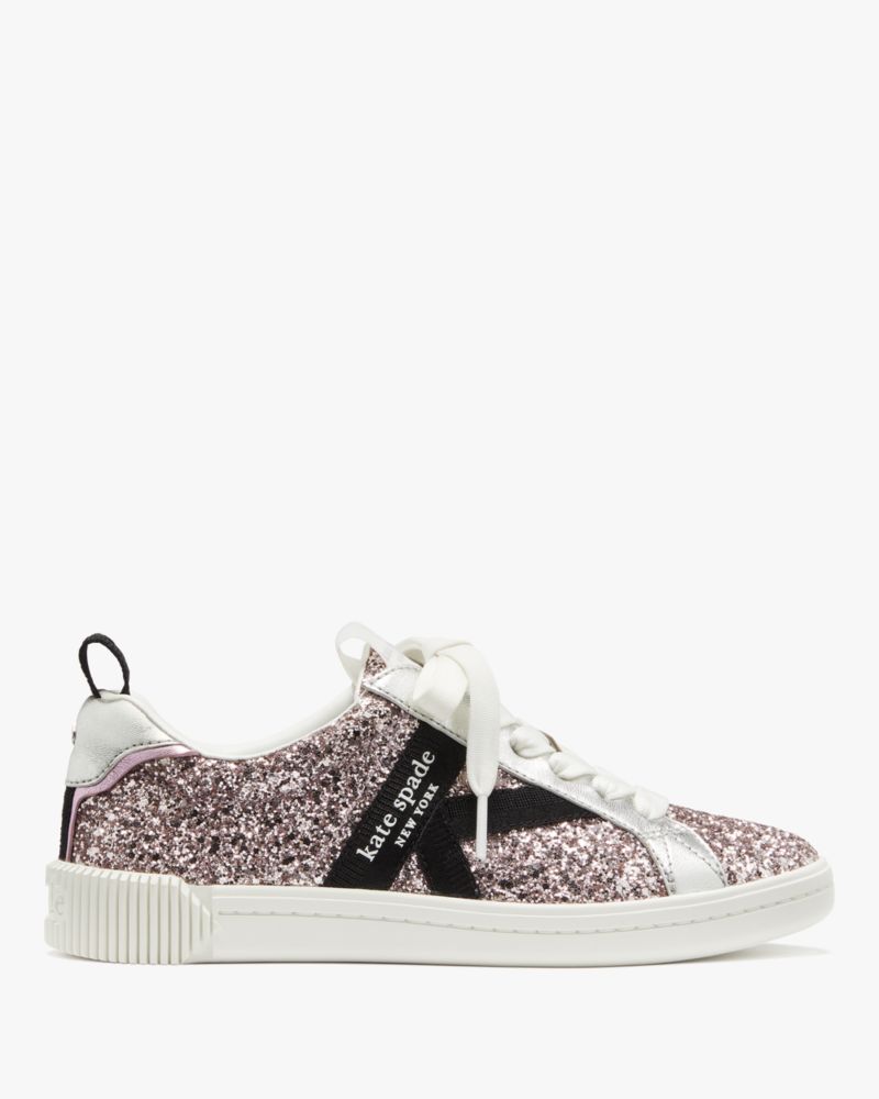 K As In Kate Glitter Court Sneakers