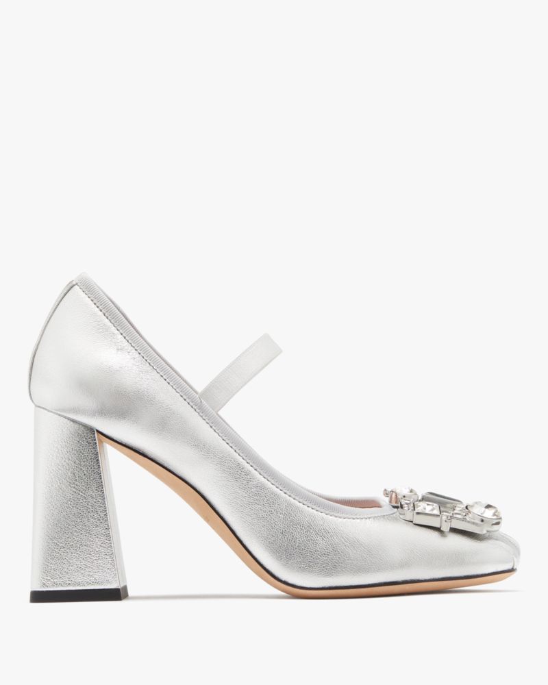 Renata Metallic Mary Jane Pumps