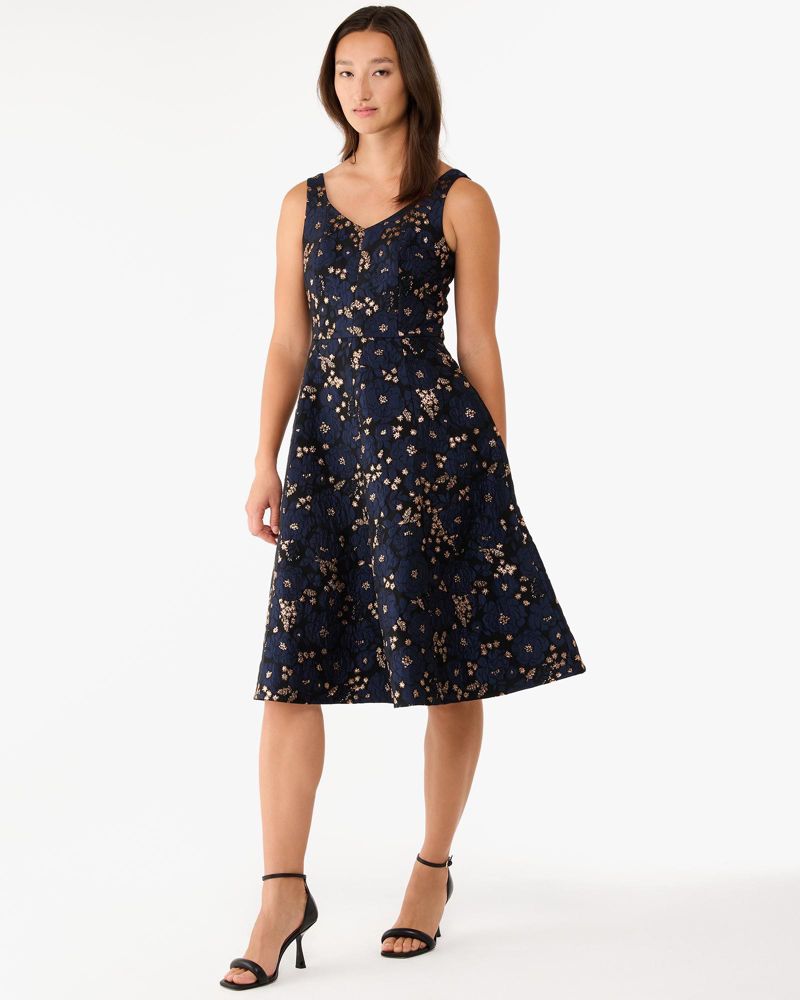 Kate Spade Angelika Fit & Flare Dress, Lacquer Red, 2 | eBay