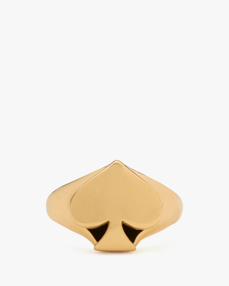 So Spade Signet Ring