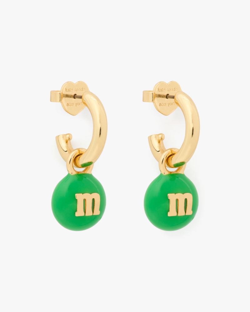 M & M's x Kate Spade New York Charm Huggies