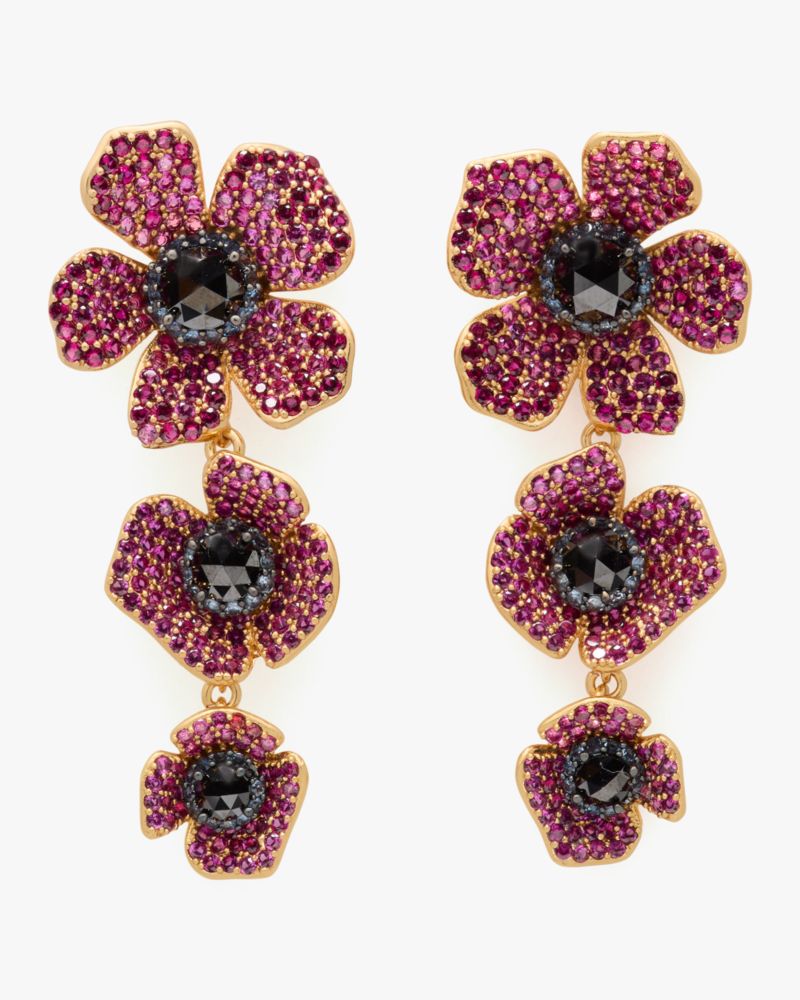 Poppy Power Linear Earrings